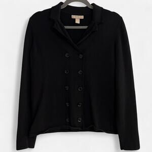 Banana Republic Cashmere + Cotton Blend Double Breasted Cardigan